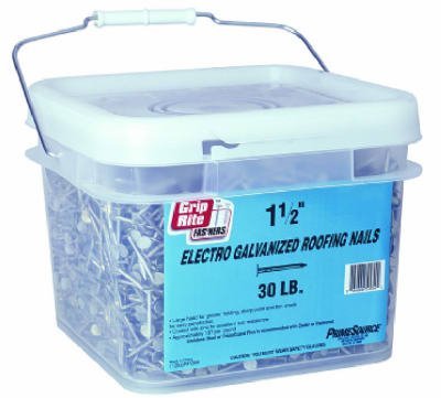 1-1/2 EG ROOFING NAIL 30# PAIL